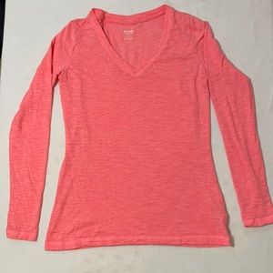 Mossimo Pink Long Sleeve T-shirt